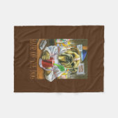 Haar van de hond (Hangover Help) Fleece Deken (Voorkant (Horizontaal))