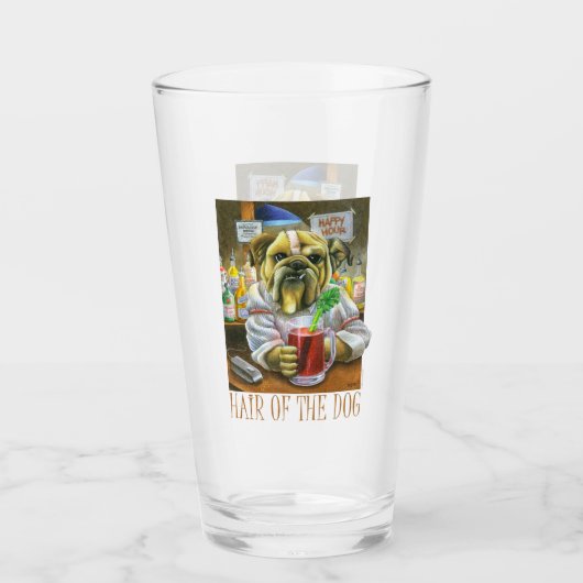 Haar van de hond (Hangover Help) Glas (Voorkant)