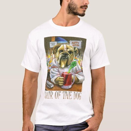 Haar van de hond (Hangover Help) T-shirt (Voorkant)