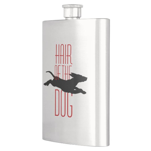 Haar van de hond heupfles (Links)