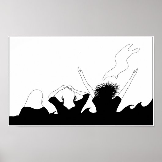 haar van de vrijheid poster (Voorkant)