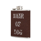 Haar van Hond Grappige Halloween Party Props Heupfles (Links)