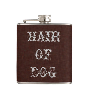 Haar van Hond Grappige Halloween Party Props Heupfles