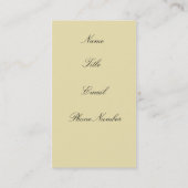 Haar Visitekaartje (Achterkant)