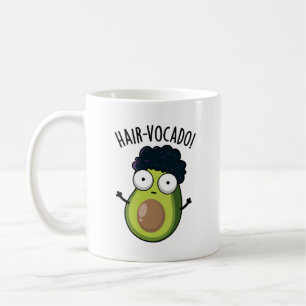 Haar-vocado Grappige Avocado Woordspelingen Koffiemok