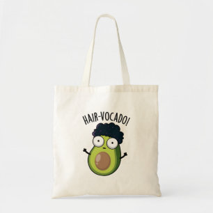 Haar-vocado Grappige Avocado Woordspelingen Tote Bag