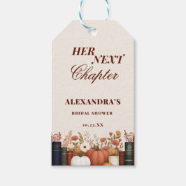 Haar volgende boek Theme Vrijgezellenfeest Favorie Cadeaulabel