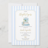 Haar volgende hoofdstuk begint bruidsdouche uitnod kaart (Voorkant)