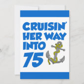 Haar weg kruipen in uitnodiging 75 (Voorkant)