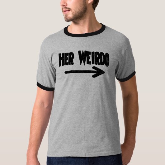 Haar Weirdo T-shirt (Voorkant)
