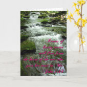 Haar Wenskaart van het Hart Kaart (Gele Bloem)