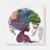 Haar Wijsheid Glitters & Gouden Magneet (Voorkant)