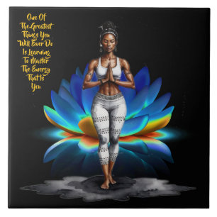 Haar Wijsheid Mastering Energie Keramische Tegel Tegeltje