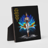 Haar Wijsheid Mastering Energy Plaque w / Easel Fotoplaat (Voorkant)