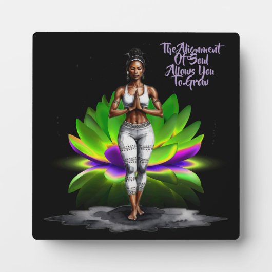 Haar Wijsheid Uitlijning Tafelblad Plaquette met E Fotoplaat (Voorkant)