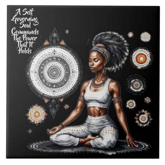 Haar Wijsheid Zelf Regeren Keramische Tegel Tegeltje (Voorkant)