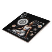 Haar Wijsheid Zelf Regeren Keramische Tegel Tegeltje (Zijkant)