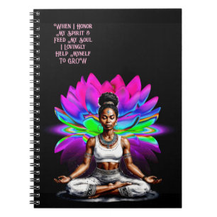 Haar Wisdom Grow Spiral Photo Notitieboek