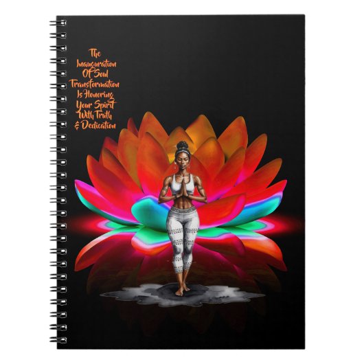 Haar Wisdom Inauguration Spiral Photo Notitieboek (Voorkant)