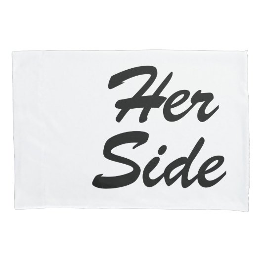 Haar zijde Zes Hilarious Marriage Kussensloop (Voorkant-Links)