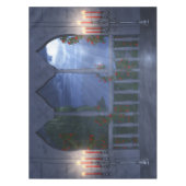 Haar zilveren mantel tafelkleed (Voorkant)