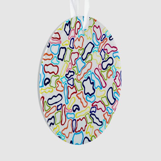 Haarbanden Acryl Ornament (voorkant)