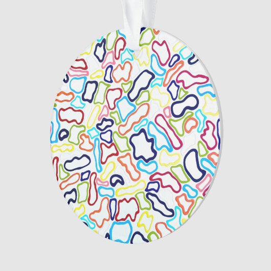 Haarbanden Acryl Ornament (voorkant)