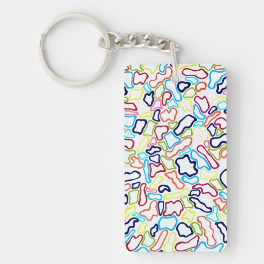 Haarbanden Acryl Sleutelhanger (Voorkant)