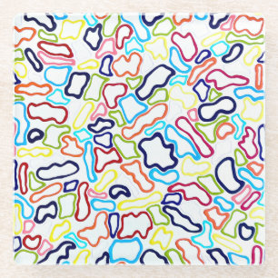 Haarbanden Glas Onderzetter