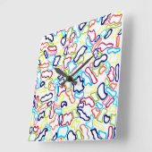 Haarbanden Wandklok (Hoek)