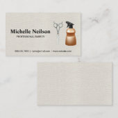 Haarberoep Gereedschap Visitekaartje (Voorkant / Achterkant)