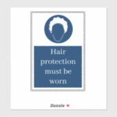 Haarbescherming Sticker (Vel)