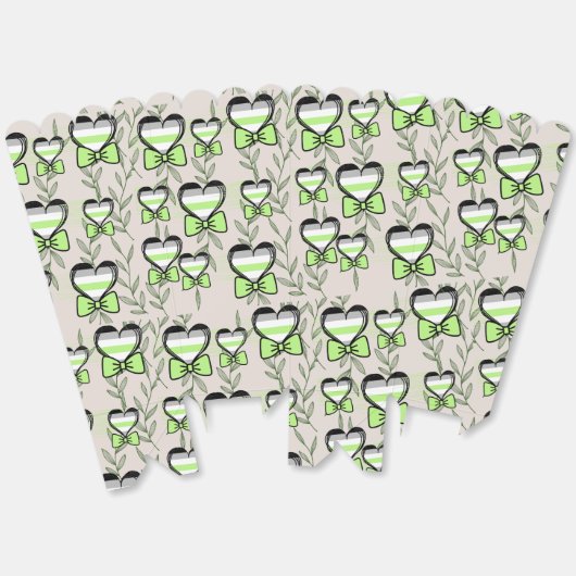 HAARD EN BLADEREN BEDANKDOOSJES (Ongevouwen)