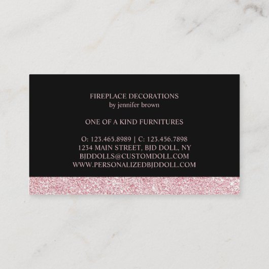  haard visitekaartje (Achterkant)