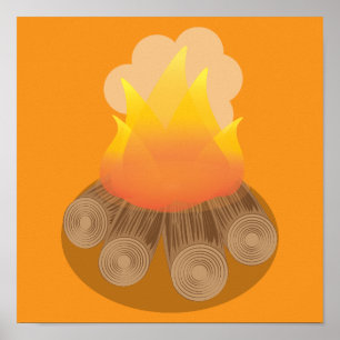 Haardhout Poster