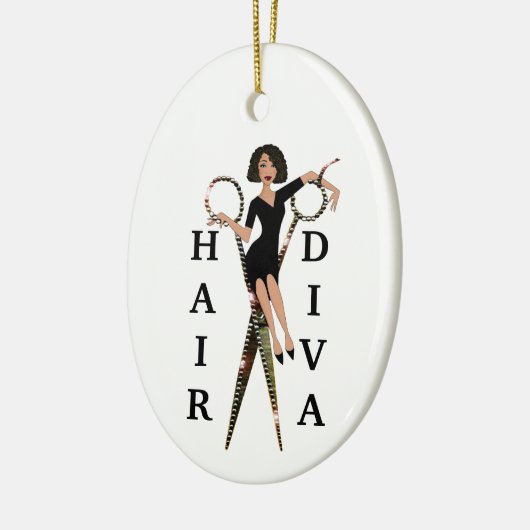 HaarDIVA-keramisch Ornament (Links)