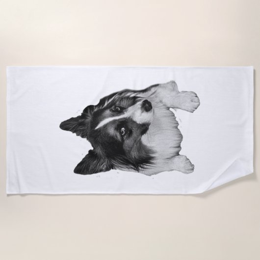 Haardkleed zwembad handdoek (Voorkant)