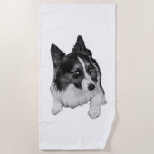 Haardkleed zwembad handdoek (Voorkant)