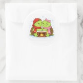 Haardknuffel Ronde Sticker (Tas)