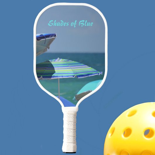  haardoorsneden van blauwe doorsnede pickleball paddle