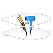 Haardroger en haarrechtse illustratie basketbal (Panelen)