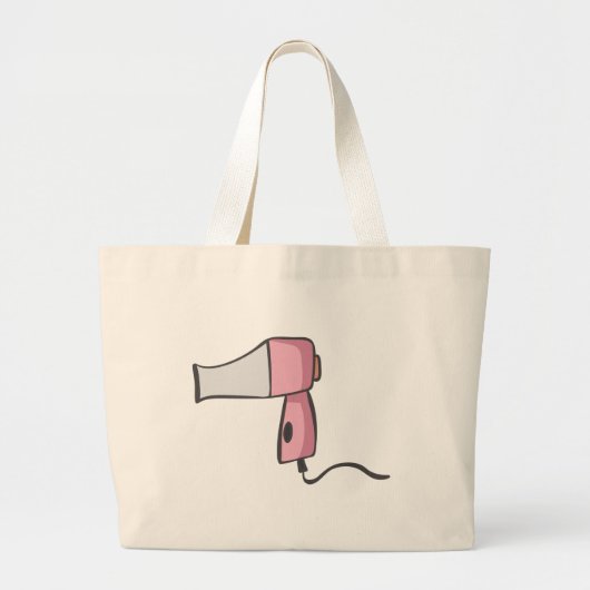 haardroger grote tote bag (Voorkant)