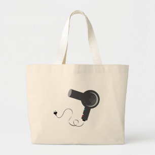 Haardroger Grote Tote Bag