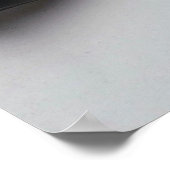 Haardroger met schaar en kam poster (Hoek)