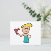 haardroging briefkaart (Staand voorkant)