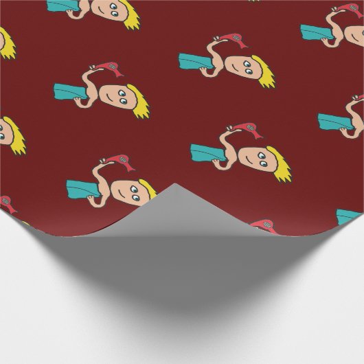 haardroging cadeaupapier (Hoek)