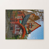 Haardt Corner House Darmstadt Hesse Duitsland. Legpuzzel (Horizontaal)