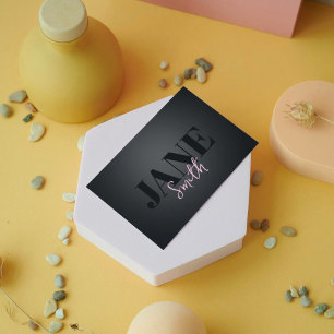 Haarextensies Visitekaartje ontwerp, haarstyliste