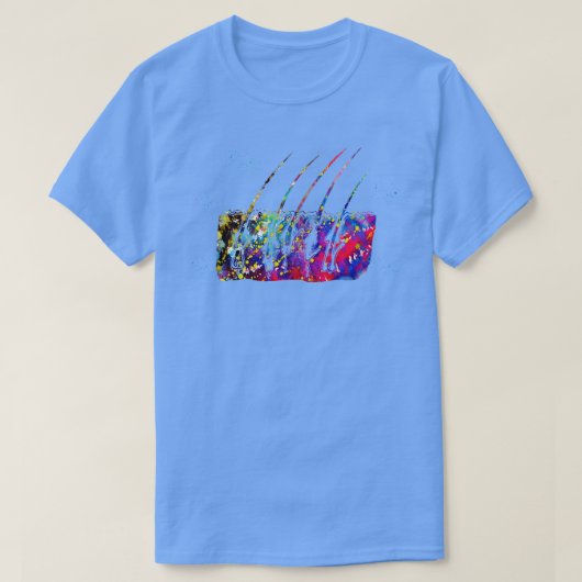 Haargroeistadia 3 t-shirt (Design voorkant)