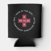 Haarhaar van de hond Wedding Hangover Relief Blikjeskoeler (Voorkant)